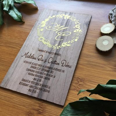 Invitatie-de-lemn-Gold-foil-4 Invitatie-de-lemn-Gold-foil-4