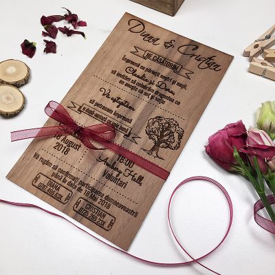 Invitaţie de nuntă Garden (2) Invitaţie de nuntă Garden (2)