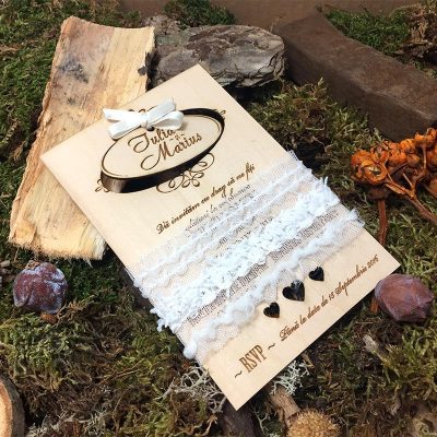 invitatie-de-lemn-gravata-pure-love invitatie-de-lemn-gravata-pure-love